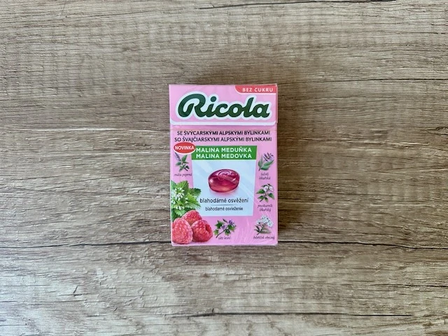 Ricola Malina - Meduňka bez cukru 40g