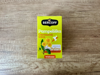 Bercoff Bylinno-ovocný čaj Pampeliška & Citronová tráva 30g (15x2g)